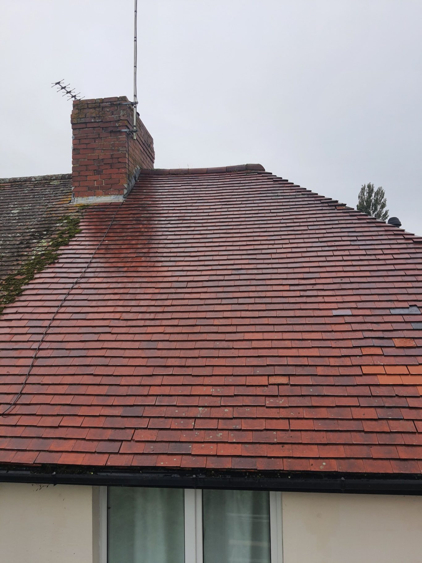 Roof Cleaned In Sidmouth Devon Roof Cleaning Devon