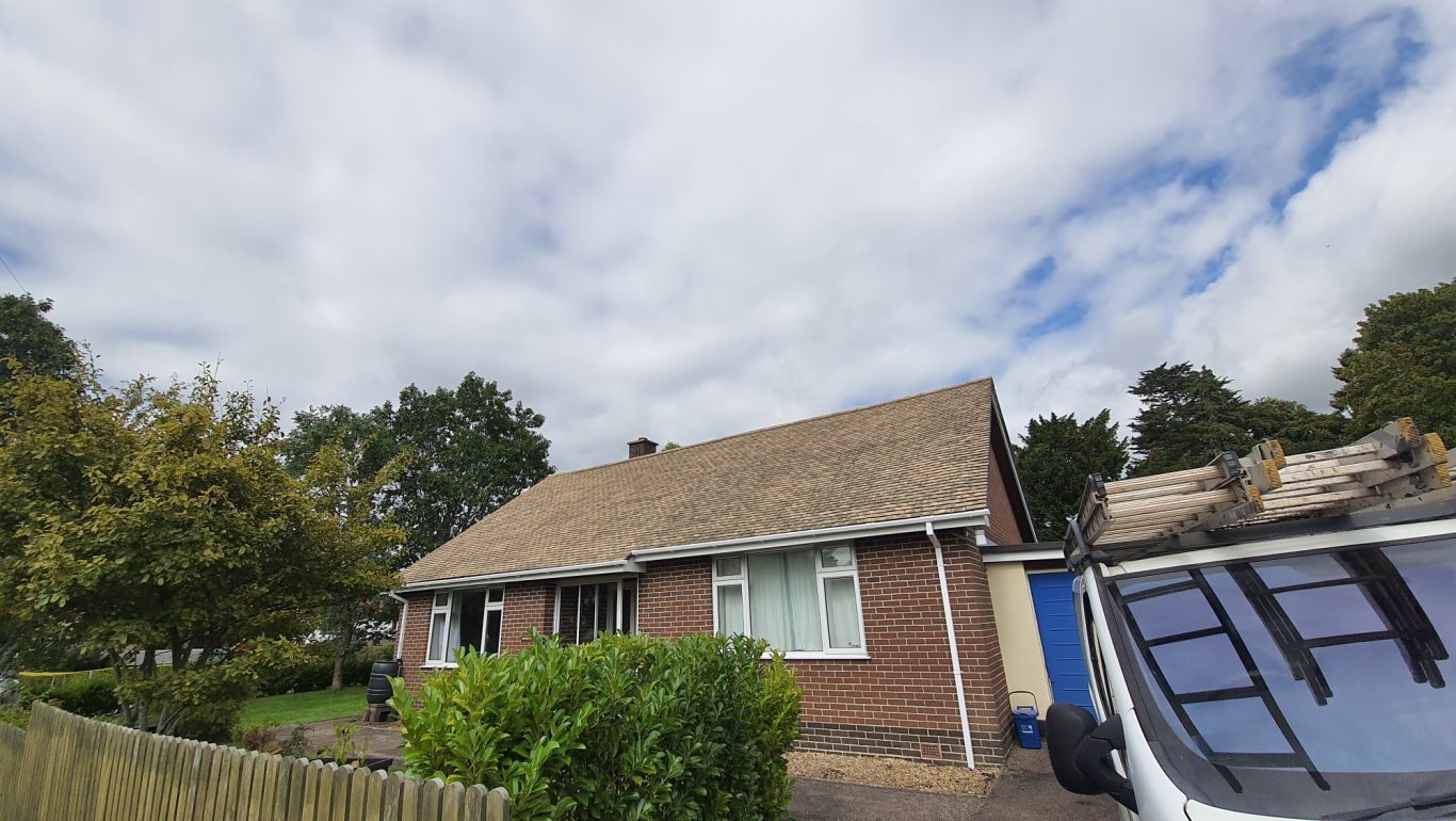 Roof Cleaning and biocide treatment in Devon Roof Clean After