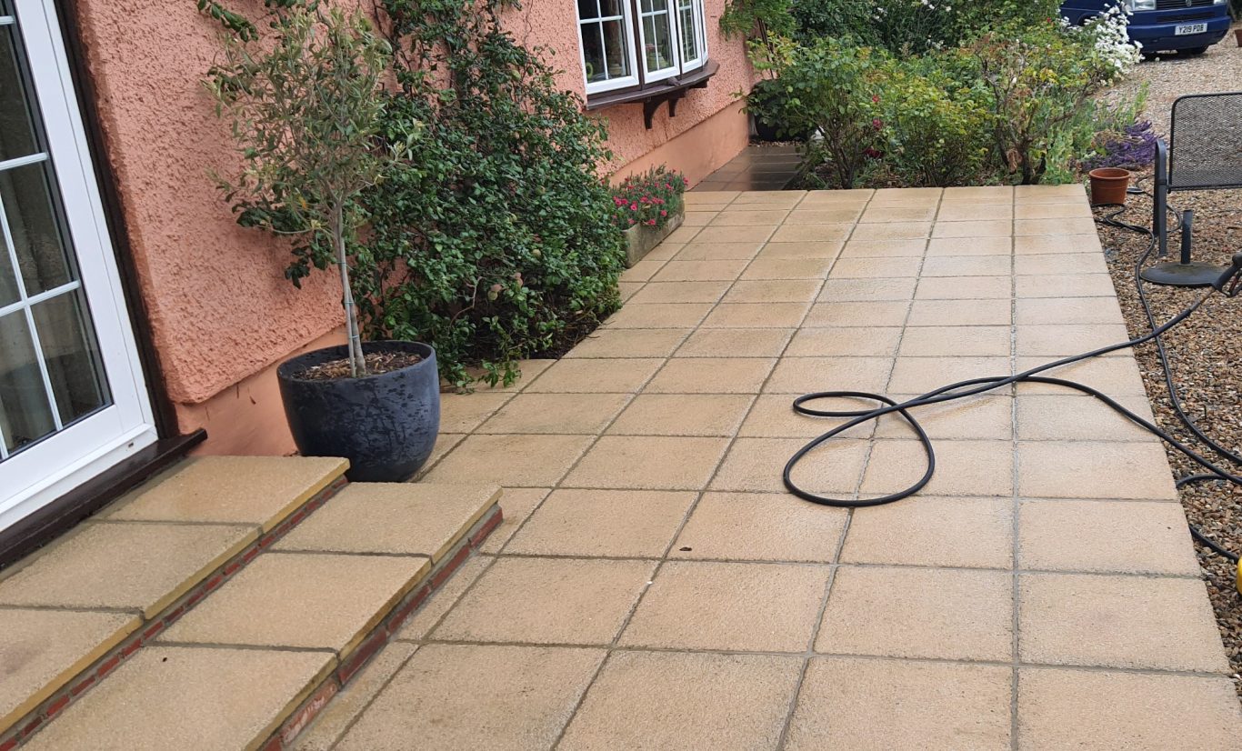 Patio Cleaning After In Wellington Patio Clean After